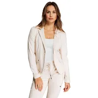 Zhrill Damen Blazer BETSY in Beige | Gr.: L