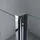 doporro Duschwand 50x200cm Walk-in mit 30cm Nebenteil, 10mm Duschabtrennung Bremen mit rundem Stabilisator, aus Echtglas Esg-sicherheitsglas Klarglas Inkl. Nanobeschichtung