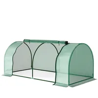 Outsunny Gewächshaus Kunststoff Grün Folie 1 mm 2 m2