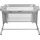 Chicco Beistellbett NEXT2ME Magic EVO Grey Mist, Grau