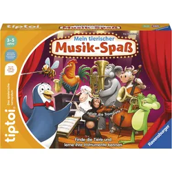 Spiel RAVENSBURGER "tiptoi Mein tierischer Musik-Spaß", bunt, Spiele, Kinder, Made in Europe