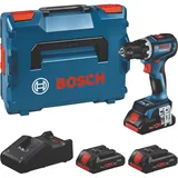Bosch Professional GSR 18V-90 C Akku-Bohrschrauber inkl. L-Boxx + 3 Akkus 4.0Ah (0615A5002R)