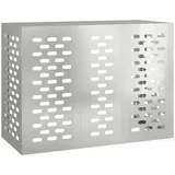 vidaXL Klimaanlagenabdeckung 110x50x80 cm Verzinkter Stahl