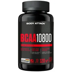 Body Attack - BCAA 10800 - 120 Kapseln
