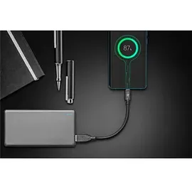 goobay USB-A auf USB-C 0,15 m Schwarz