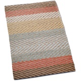TOM TAILOR Designteppich Pastel Stripe 65 x 135 cm; Mischgewebe Bunt