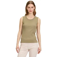 Betty Barclay Trägertop mit Rippenstruktur in Soft Olive |