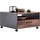 trendteam Old Wood Grau/Braun/Beige 70 x 40 x 70 cm