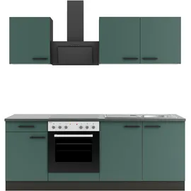 OPTIFIT Küchenzeile Palma 210 cm grün