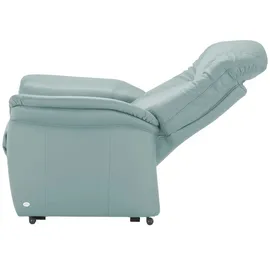 HIMOLLA Sessel 7706 Leder 101 x 112 x 101 cm Blau elektrisch