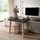 SKRAUT HOME Konsolentisch 160 x 90 x 73 cm schwarz