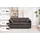 Atlantic Home Collection Schlafsofa "Robin, B: 168cm", grau (anthrazit), B:186cm H:84cm T:96cm, ATLANTIC HOME COLLECTION, Sofas, Schlafsofa, mit Matratze und Zierkissen, Dauerschläfer, Topseller