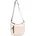 Schultertasche Synthetik Beige