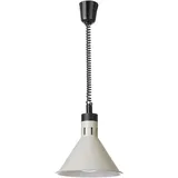 HENDI Höhenverstellbare Wärmelampe konisch Infrarotlampe 250 Watt