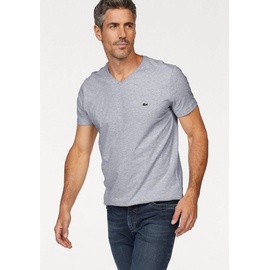 Lacoste T-Shirt TH2036 Grau Regular Fit 5