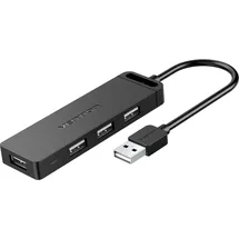 Vention USB Hub 4 Ports USB 2.0 MicroUSB 8TB HDD Unterstützung Externe Stromversorgung