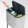 Brabantia Bo Touch Bin 34 l matt steel fingerprint proof