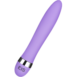 Kraftvoller Vibrator, 18 cm, lila | silber