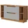 Vicco Waschbeckenunterschrank Lotta 2 Schubladen 119,2 x 62,5 x 32,0 cm Grau