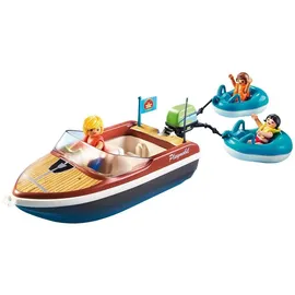 Playmobil Family Fun Sportboot mit Fun-Reifen 70091