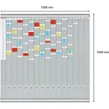 Franken Stecktafel 100,8 x 100,8 cm grau