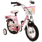 Bachtenkirch Kinderfahrrad 12 Zoll Rücktrittbremse Fahrrad Kinder Mädchen Pink - Rosa