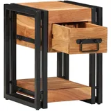 vidaXL Nachtschrank 2 pcs 30 x 30 x 40 cm Braun