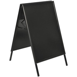 update displays Indoor Kundenstopper »BLACK« DIN A1 schwarz