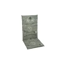 GO-DE Sesselauflage 50 x 118 x 5 cm grau 1 St.