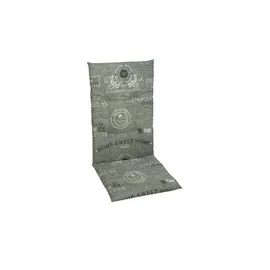GO-DE Sesselauflage 50 x 118 x 5 cm grau 1 St.