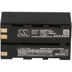 Akku kompatibel LEICA GEB221 7,4 Volt Li-Ion Akku 5,6 Ah