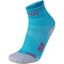 UYN Free Run Laufsocken Damen turquoise/coral 41-42