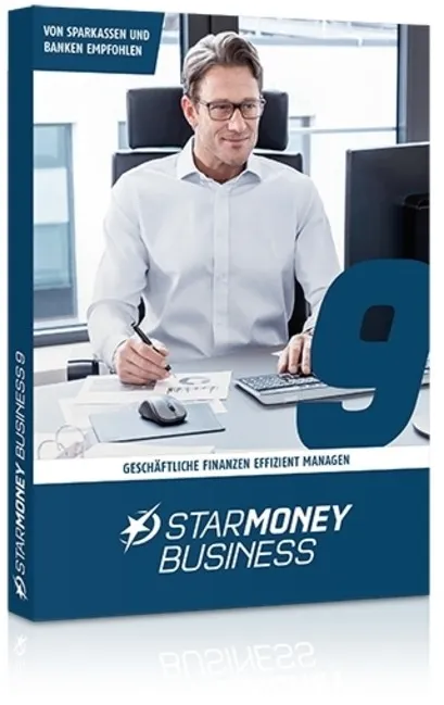 StarMoney 9 Business Jahreslizenz, Deutsch inkl.Premiumsupport