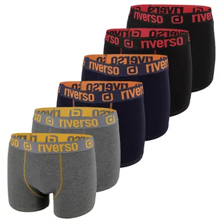 Riverso Herren RIVJonny 6er Pack Blau