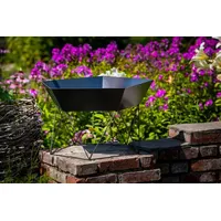 Gardener Feuerschale 119 Ø 60 cm Schwarz