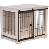 Quapas! Hundehütte Indoor Wood 2 Größen Holz