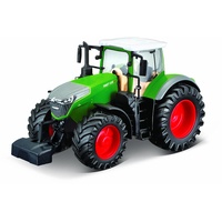 BBURAGO Traktor Fendt 1050 Vario: Spielzeugtraktor mit Schwungrad-Antrieb, abnehmbare