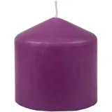 HS Candle Stumpenkerzen Ø8cm Violett Lila