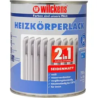 Wilckens Heizkörperlack 2in1 Weiß seidenmatt 0,75 l