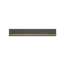 trendteam Wandregal Esteban 167 x 25 x 18 cm Grau