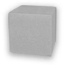 Betten-ABC Kubi – Sitzwürfel mit Polsterstoff und Füßen, in fünf Farben