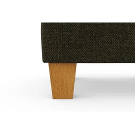 Home Affaire Polsterhocker Lindgren 61 x 46 x 61 cm Grün/Khaki