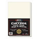 Bcw Current Comic Book Bags & Boards 50 St.