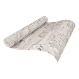 vidaXL Vliestapete 3d Steinoptik Creme 10x0,53 M Vidaxl