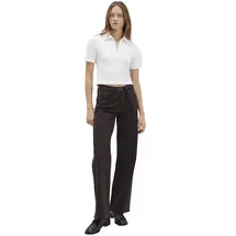 Mavi Damen Malibu W/Belt Jeans mit Gürtel, Chocolate Colored Denim, 29/30 - 29W / 30L