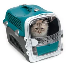 Catit Cabrio Transportbox türkis/grau, (41371)