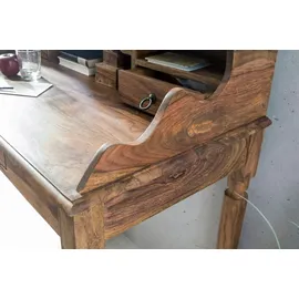 Wohnling Schreibtisch Sheesham 60 cm x 115 cm x 100 cm