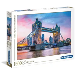 Clementoni High Quality Collection - 1500 Teile Puzzle - Sonnenuntergang über der Tower Bridge