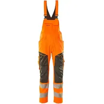 Mascot Latzhose Knietaschen, Stretch-Einsätze Latzhose 82C48 hi-vis orange/dunkelanthrazit