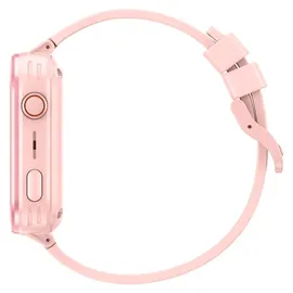 Garett Essa 4G BT 35,56 mm Kunststoffgehäuse rosa Sportarmband grau One Size